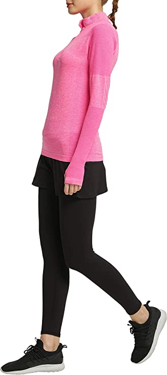 Rock leggings with practical side pockets – Mireille-Wine red-S-The Livary