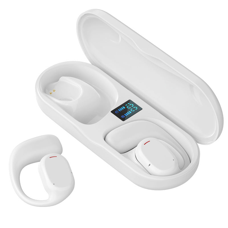 Wireless Earbuds with Open Design - AirBeat Flex-White-The Livary