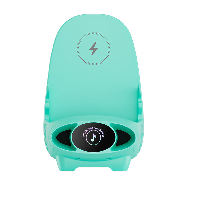 Wireless Phone Holder with 15W Fast Charging Function - FlexCharge Chair-Light green-The Livary