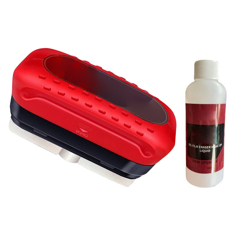Glass Cleaning Board - ClearShield-1*cleaning brush + 3*100ml refill solution-The Livary