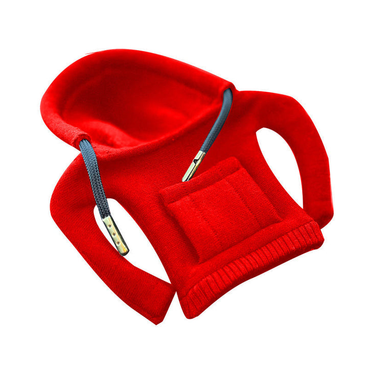 Cotton Protective Gear Shift Cover - ShiftEase-Red-The Livary