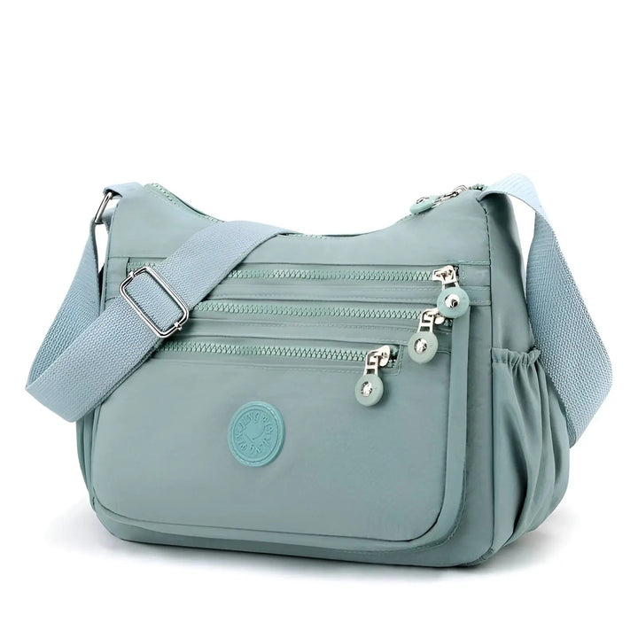 Waterproof and Spacious Women's Shoulder Bag - Maya-Black-The Livary