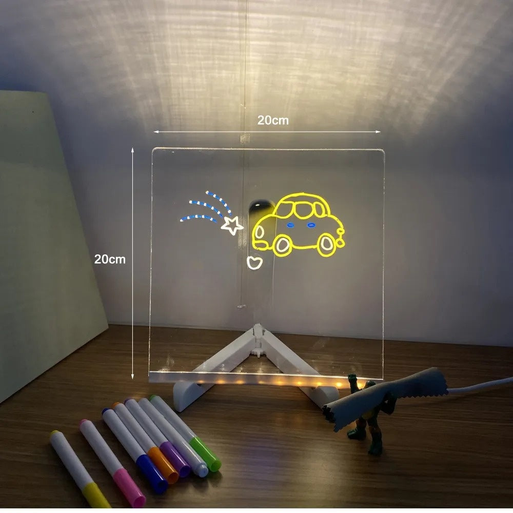 Screenless LED Drawing Board for Creative Kids - LumoPad-The Livary