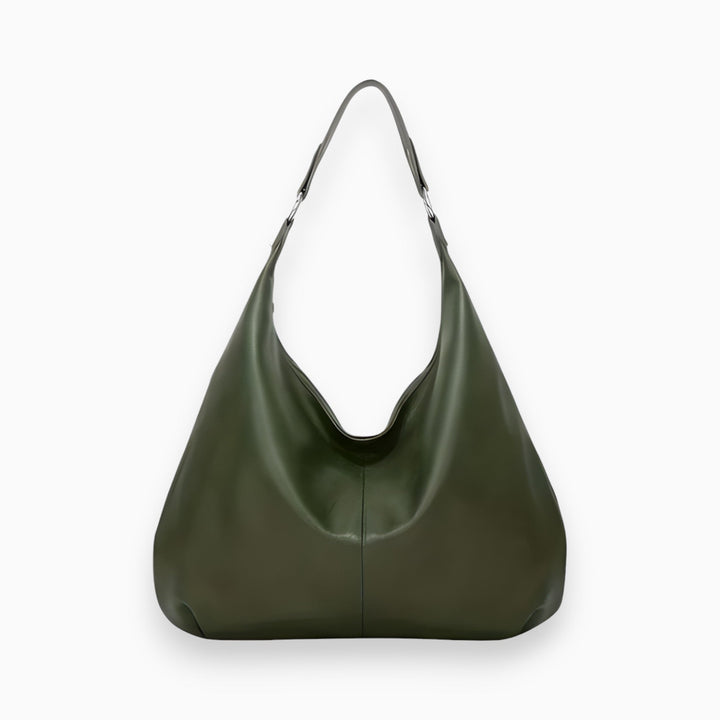Stylish PU Leather Handbag - Bella-Green-The Livary