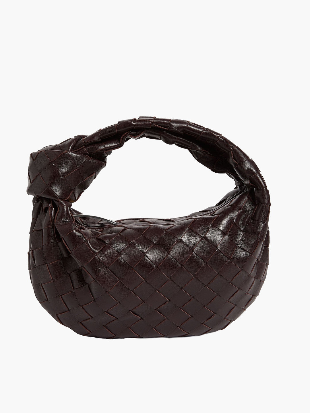 Woven Mini Handbag - Isabella-Coffee-The Livary