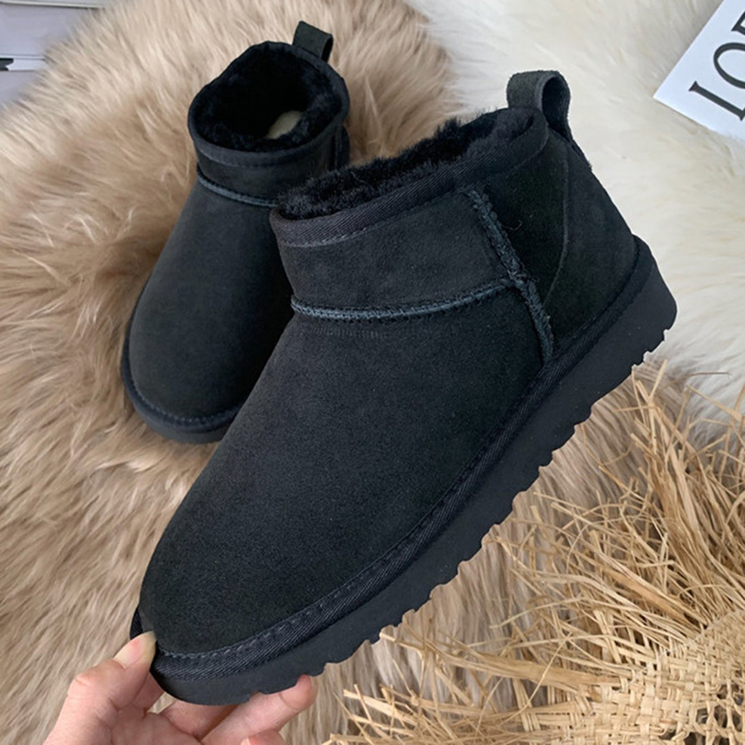 Warm and Waterproof Winter Boots for Women - Saga-Black-3.5-The Livary