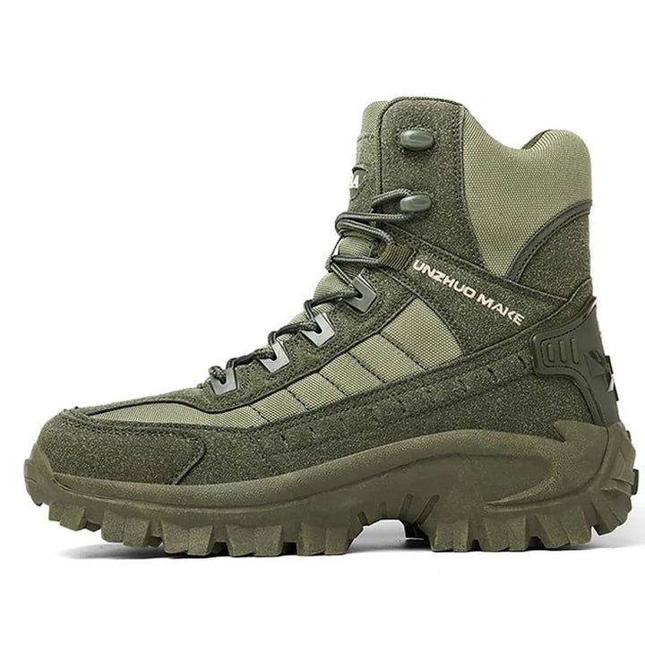 Waterproof Tactical Work Boots with Anti-Puncture – TrailForce Tactical-Beige-6-The Livary