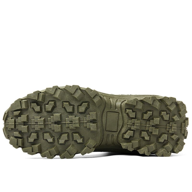 Waterproof Tactical Work Boots with Anti-Puncture – TrailForce Tactical-Beige-6-The Livary