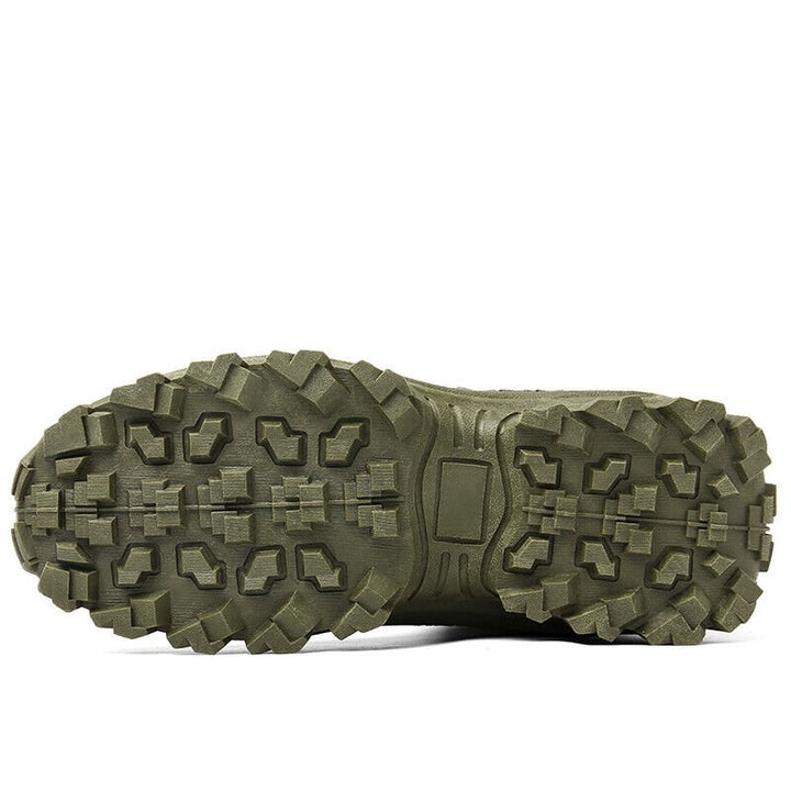 Waterproof Tactical Work Boots with Anti-Puncture – TrailForce Tactical-Beige-6-The Livary