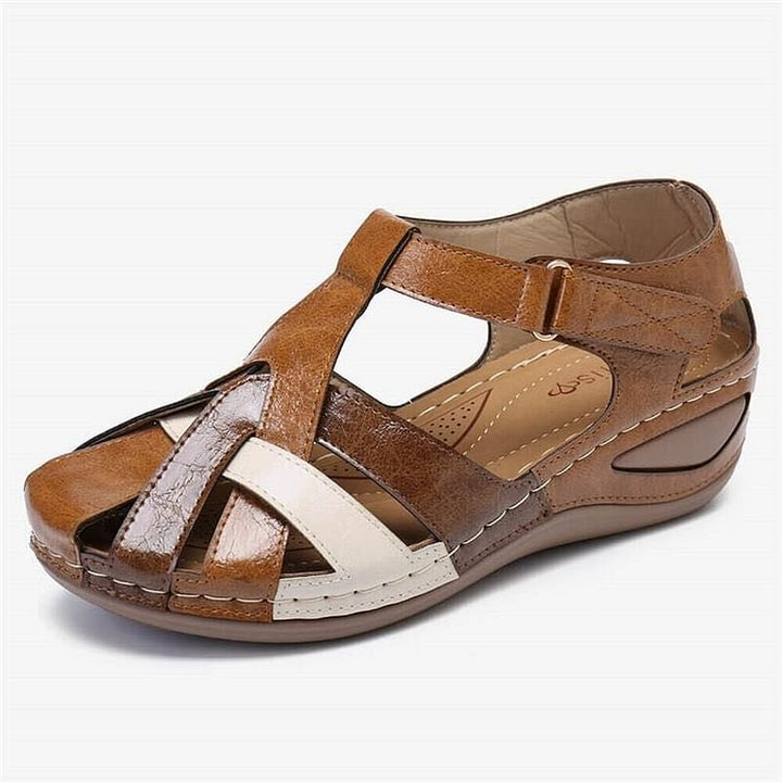 Orthopaedic comfort sandals for women – Sophia-Brown-2.5-The Livary