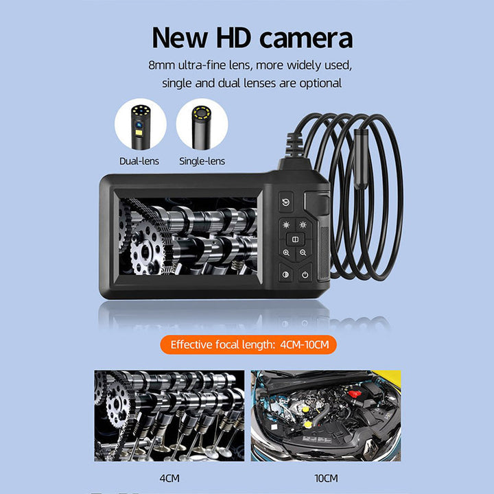 HD Inspection Endoscope with Screen – ScopeLite HD-Orange-Only (5 meters)-The Livary