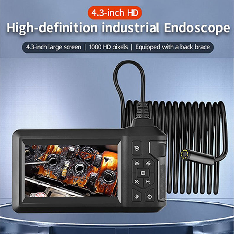 HD Inspection Endoscope with Screen – ScopeLite HD-Orange-Only (5 meters)-The Livary