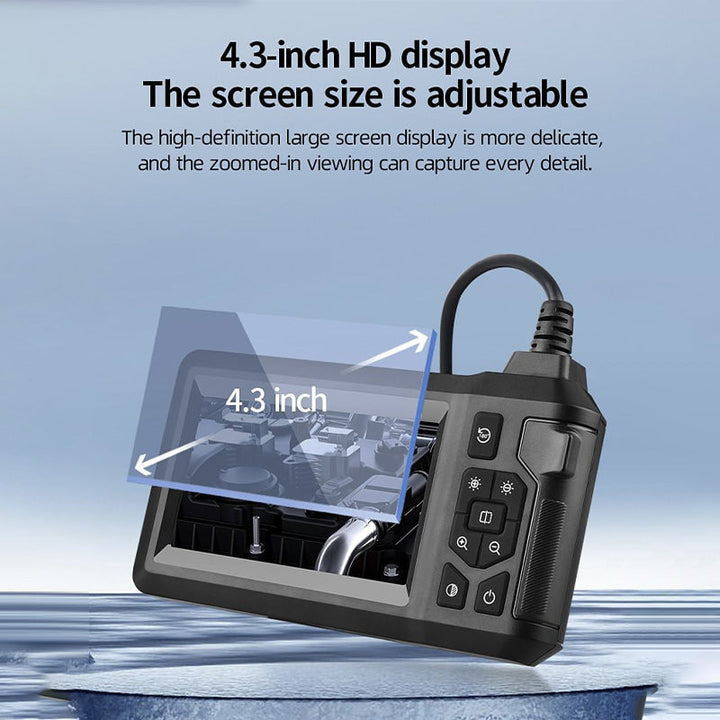 HD Inspection Endoscope with Screen – ScopeLite HD-Orange-Only (5 meters)-The Livary