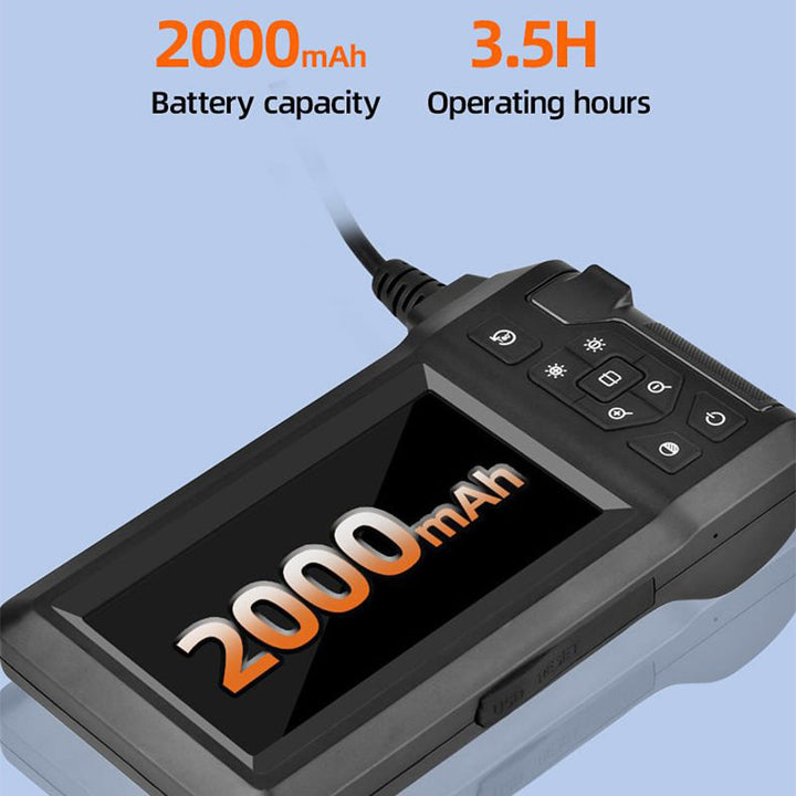 HD Inspection Endoscope with Screen – ScopeLite HD-Orange-Only (5 meters)-The Livary