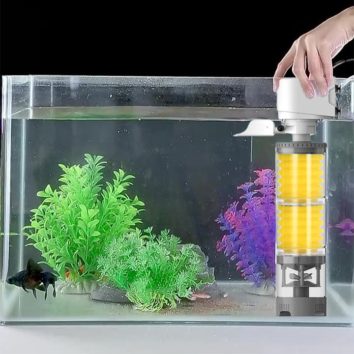 Silent Electric Aquarium Filter – AquaSilence-4W-The Livary