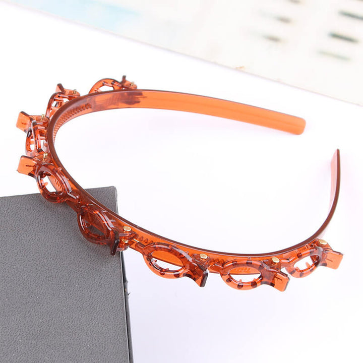Braided Hairband with Grip – Bibi-Brown-The Livary