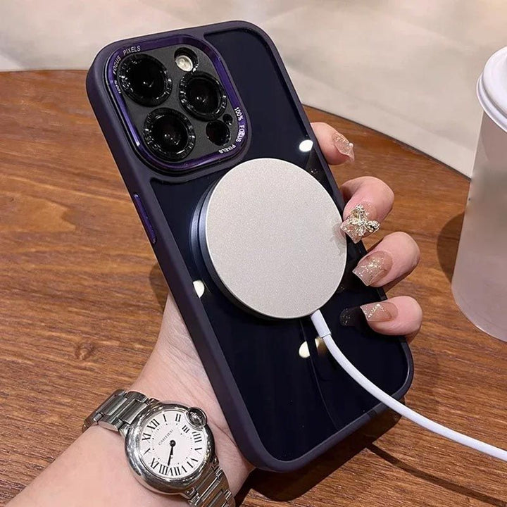 Magnetic iPhone Case – iShield-Gray-iPhone 16-The Livary
