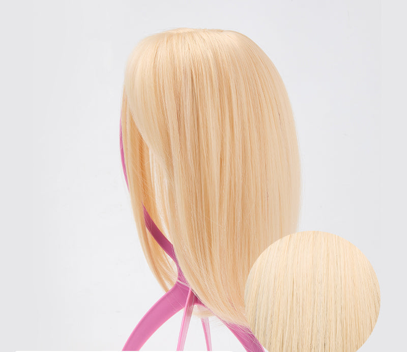 Clip-in Hair Piece with Bangs – Livia-01#-The Livary