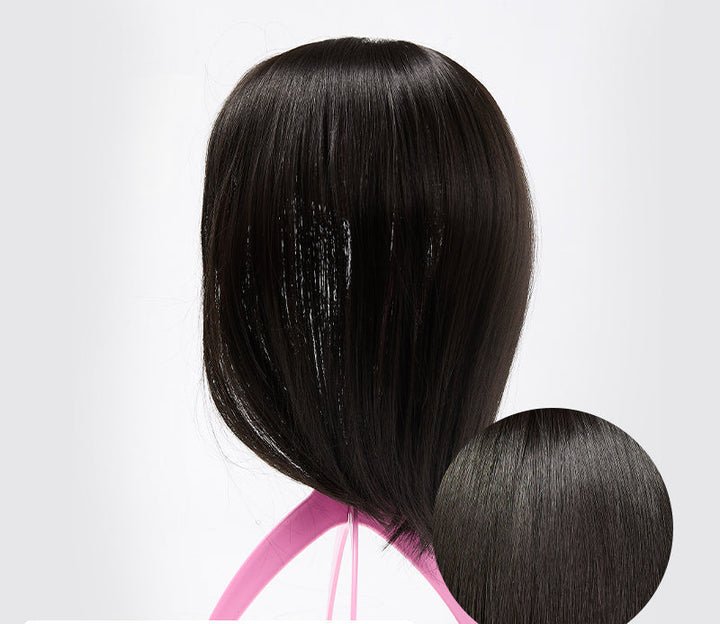 Clip-in Hair Piece with Bangs – Livia-04#-The Livary