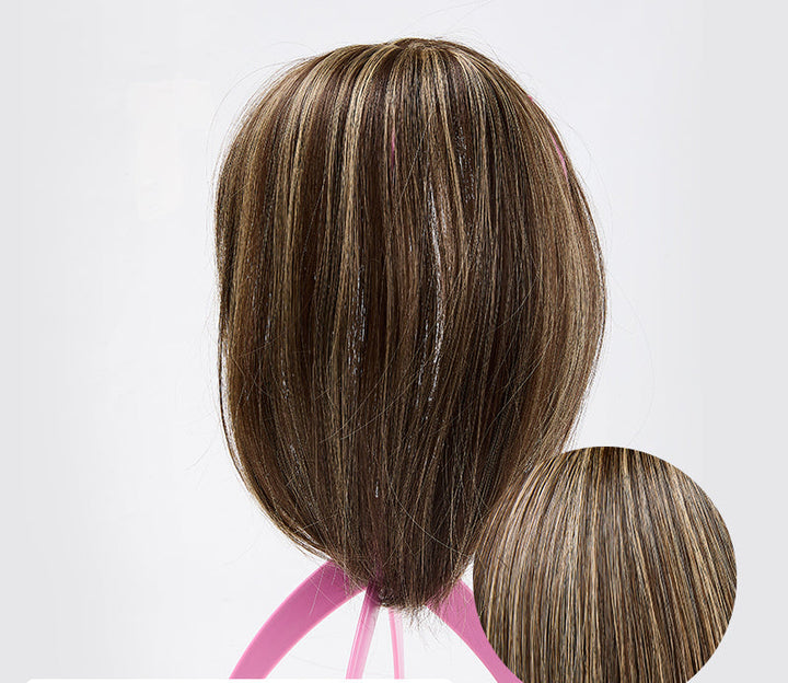 Clip-in Hair Piece with Bangs – Livia-06#-The Livary