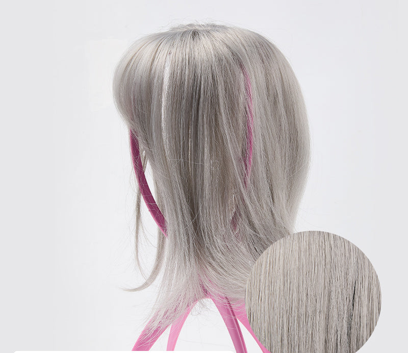 Clip-in Hair Piece with Bangs – Livia-07#-The Livary