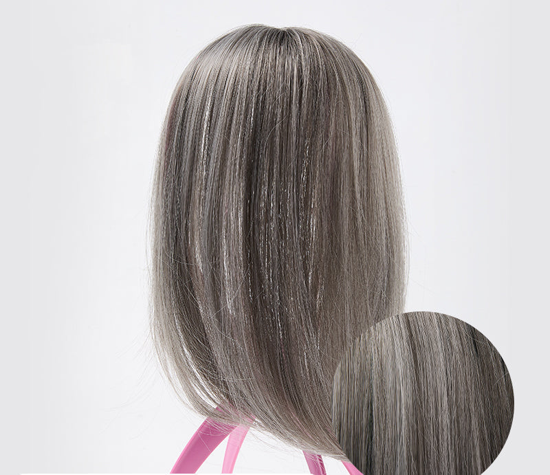 Clip-in Hair Piece with Bangs – Livia-09#-The Livary