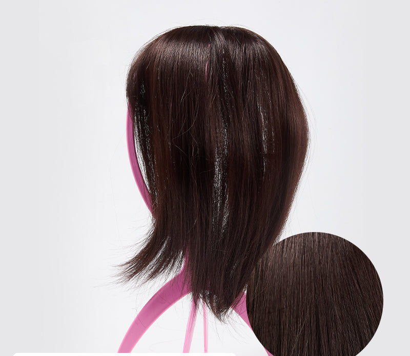 Clip-in Hair Piece with Bangs – Livia-11#-The Livary