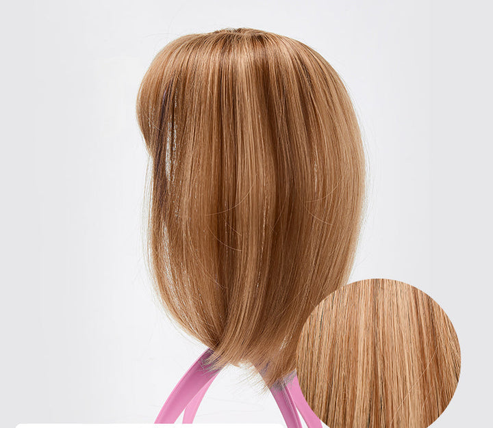 Clip-in Hair Piece with Bangs – Livia-13#-The Livary
