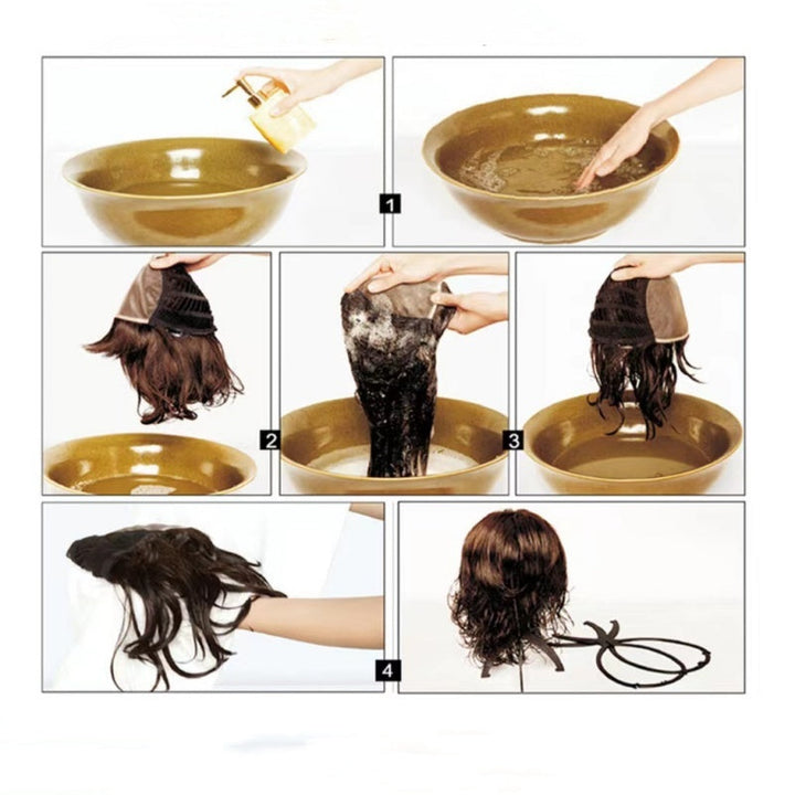 Curly Clip-in Ponytail – Nayla-Black-The Livary