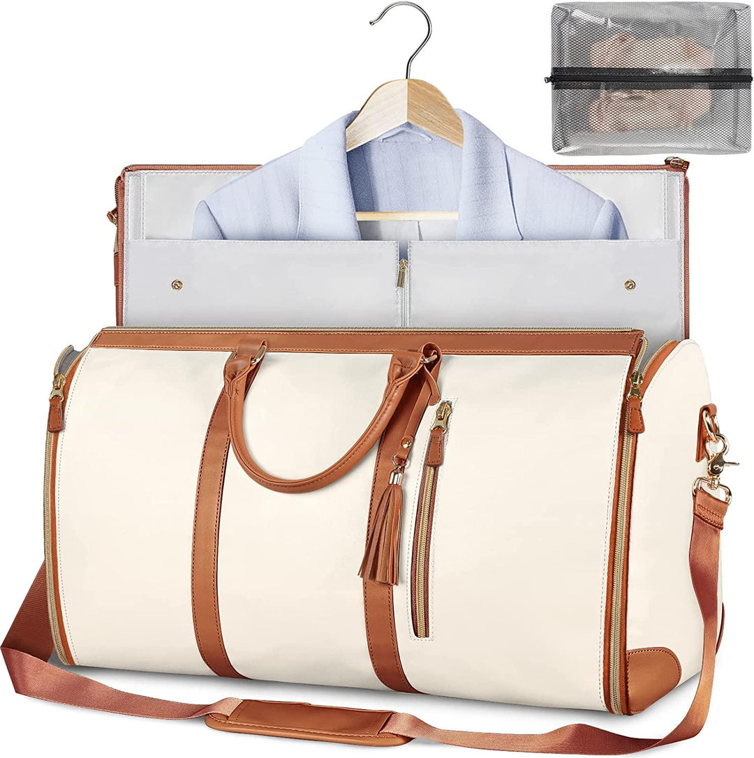 Foldable Storage Bag for Clothing - Arno-Beige-The Livary
