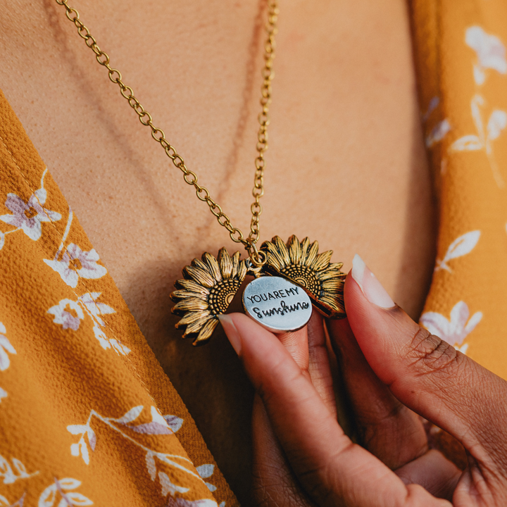 "You Are My Sunshine" Ladies' Necklace - Solara-The Livary