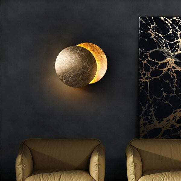 Wall lamp with Magical Moonlight - Lunora-Gold-20 cm-The Livary