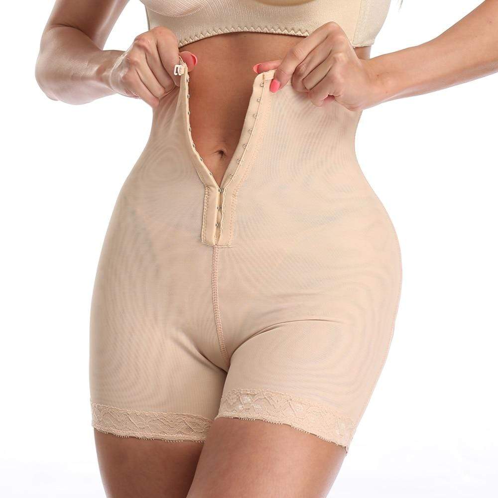 Shaping Ladies Shorts - SculptEase-Beige-M-The Livary