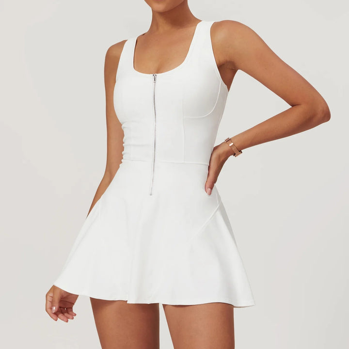 Seamless comfort sports bra for leisure & training – Nele-White-S-The Livary