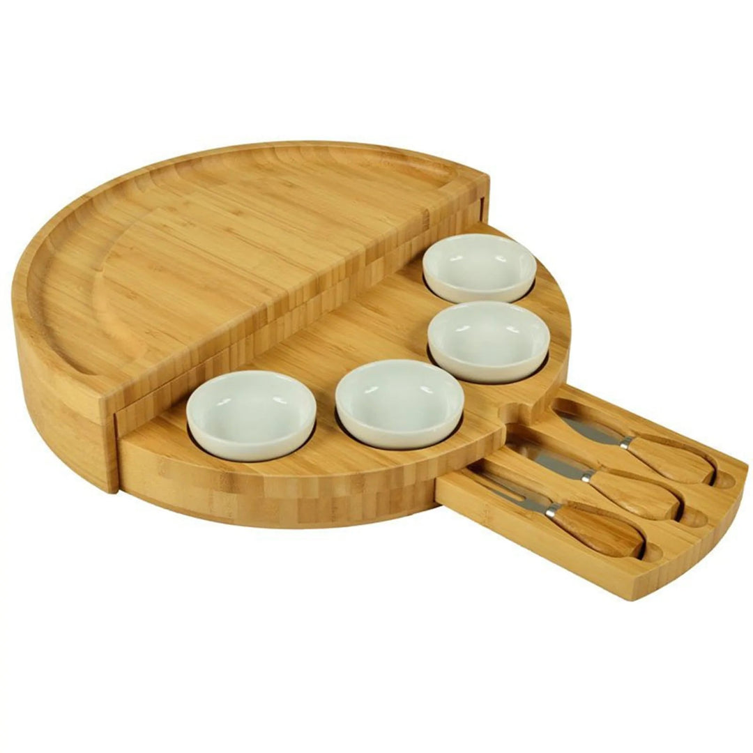 Bamboo Cheese Board – Naturon-The Livary