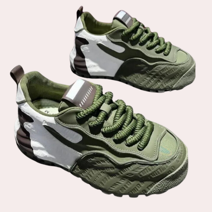 Casual Sneakers for Men - Elias-Green-6-The Livary
