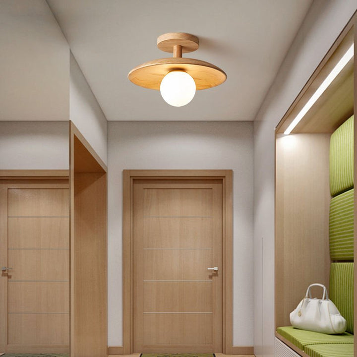 Stylish Japanese Ceiling Lamp - ZenGlow-The Livary