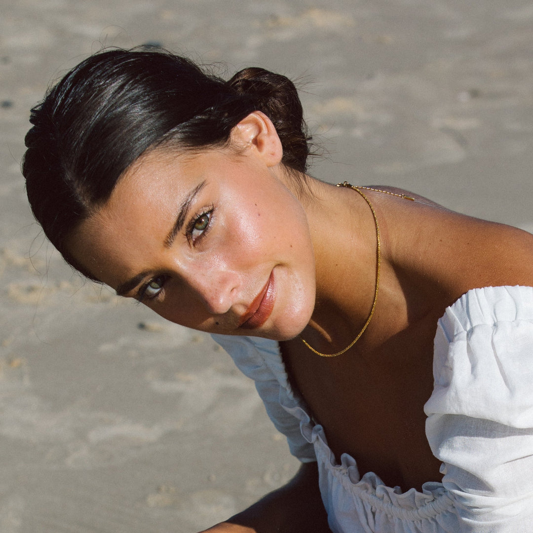 Timeless Necklace - Amaya-Gold-The Livary
