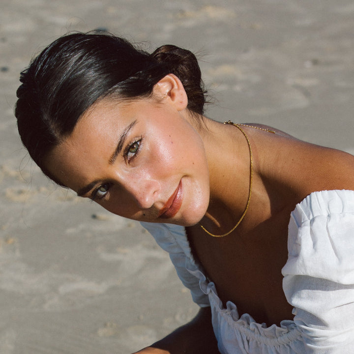 Timeless Necklace - Amaya-Gold-The Livary