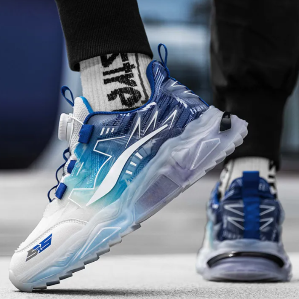 Stylish Sneakers for Men - Nero-Blue-6-The Livary