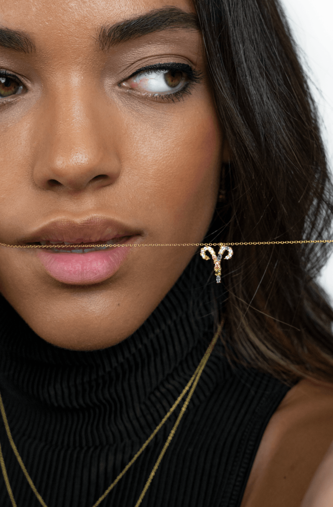 Stylish Zodiac Necklace - Celestia-Gold-Waterman-The Livary