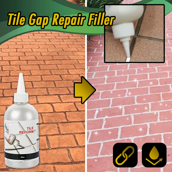 Waterproof Tile Grout Repair Gel - TileFix-White-5.28 fl oz-The Livary