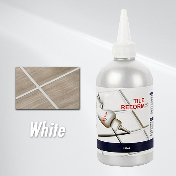 Waterproof Tile Grout Repair Gel - TileFix-White-5.28 fl oz-The Livary