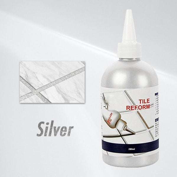 Waterproof Tile Grout Repair Gel - TileFix-White-5.28 fl oz-The Livary