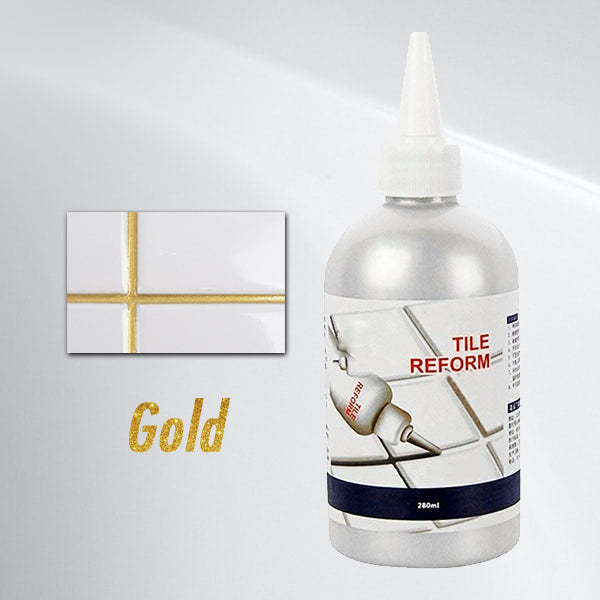 Waterproof Tile Grout Repair Gel - TileFix-White-5.28 fl oz-The Livary