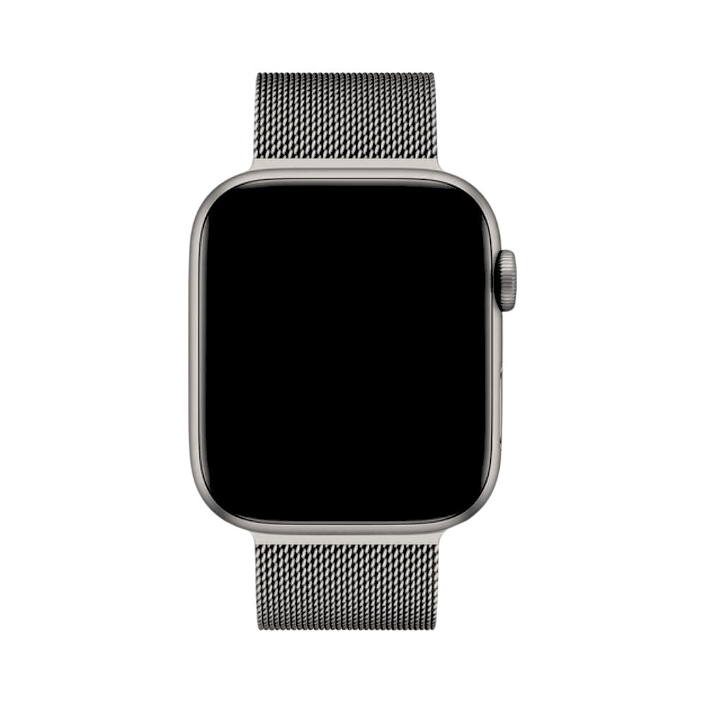 Milanese Apple Watch Band – SteelFlex-38mm | 40mm | 41mm | 42mm-Silver-The Livary
