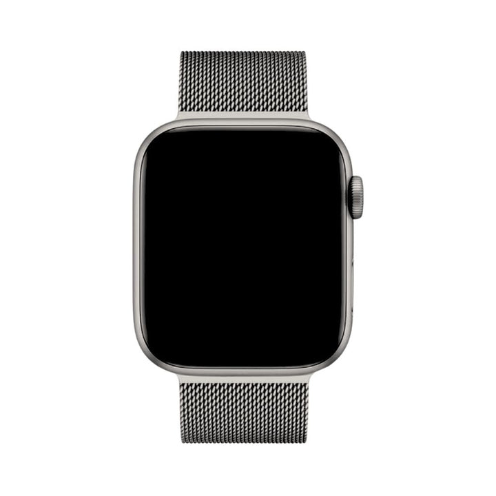 Milanese Apple Watch Band – SteelFlex-38mm | 40mm | 41mm | 42mm-Silver-The Livary