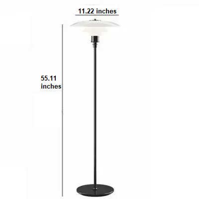 Glass Decorative Lamp - AuroraGlow-Wall lamp (Black)-The Livary