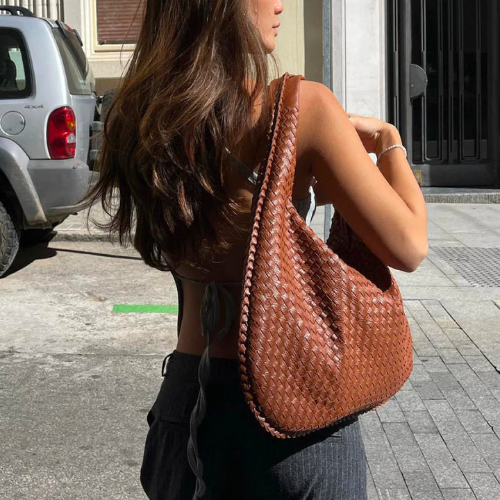 Stylish Tote Bag for Women - Elise-Brown-The Livary