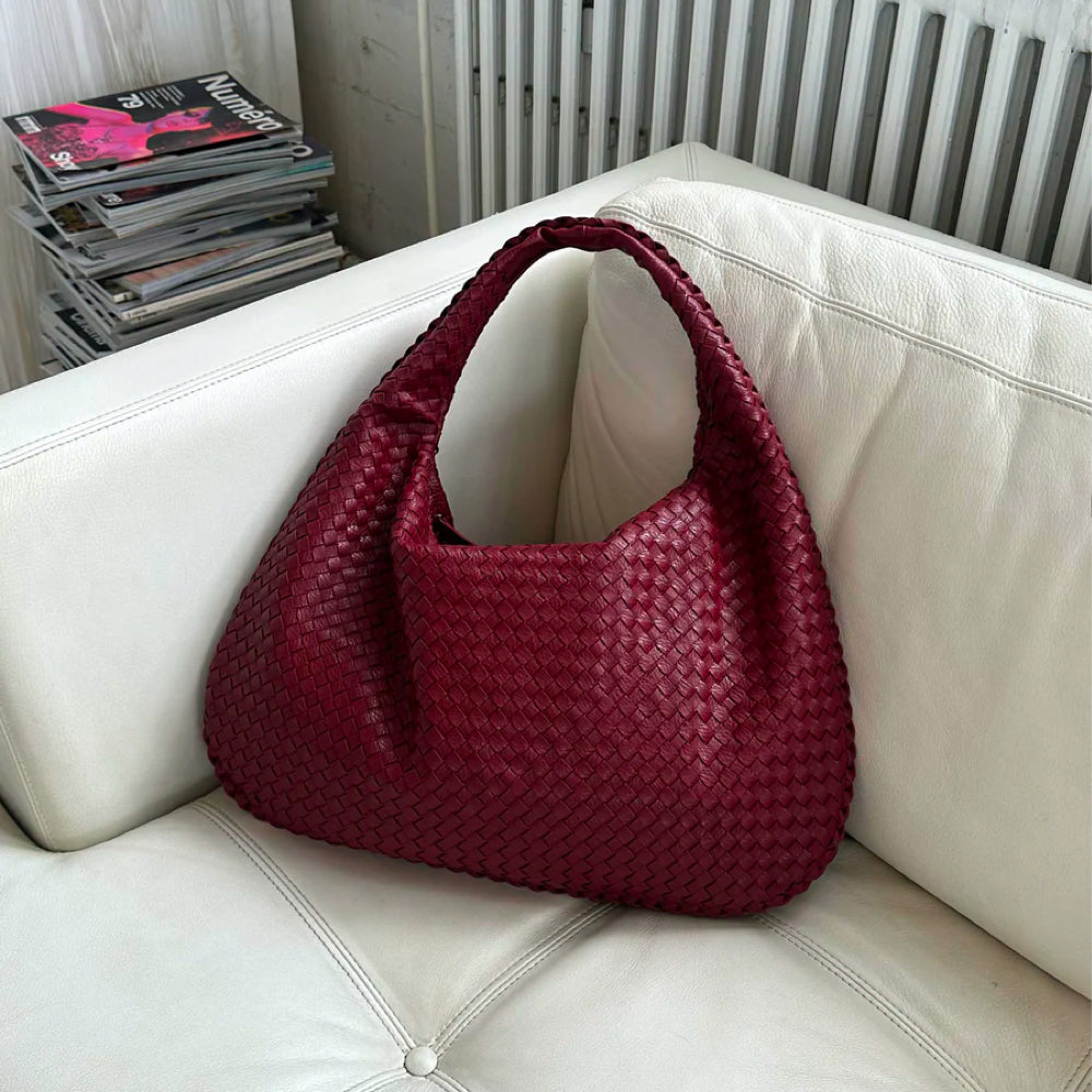 Stylish Tote Bag for Women - Elise-Red-The Livary